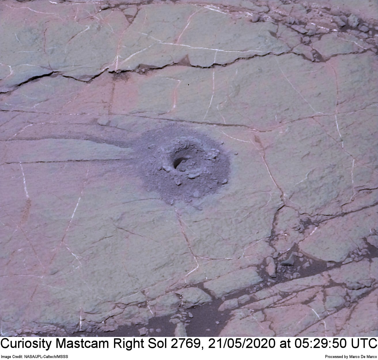 Curiosity Sol 2769, May 21, 2020