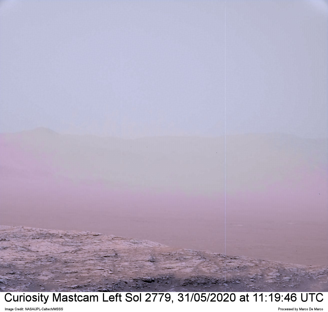 Curiosity Sol 2779, May 31, 2020