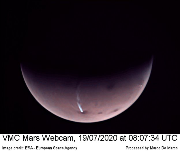 Arsia Mons, "the plume" gets longer!