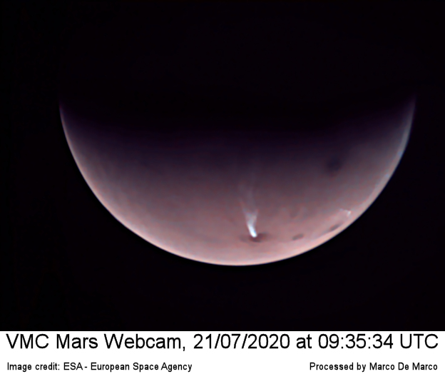 Arsia Mons, "the plume" shows interesting evolutions...