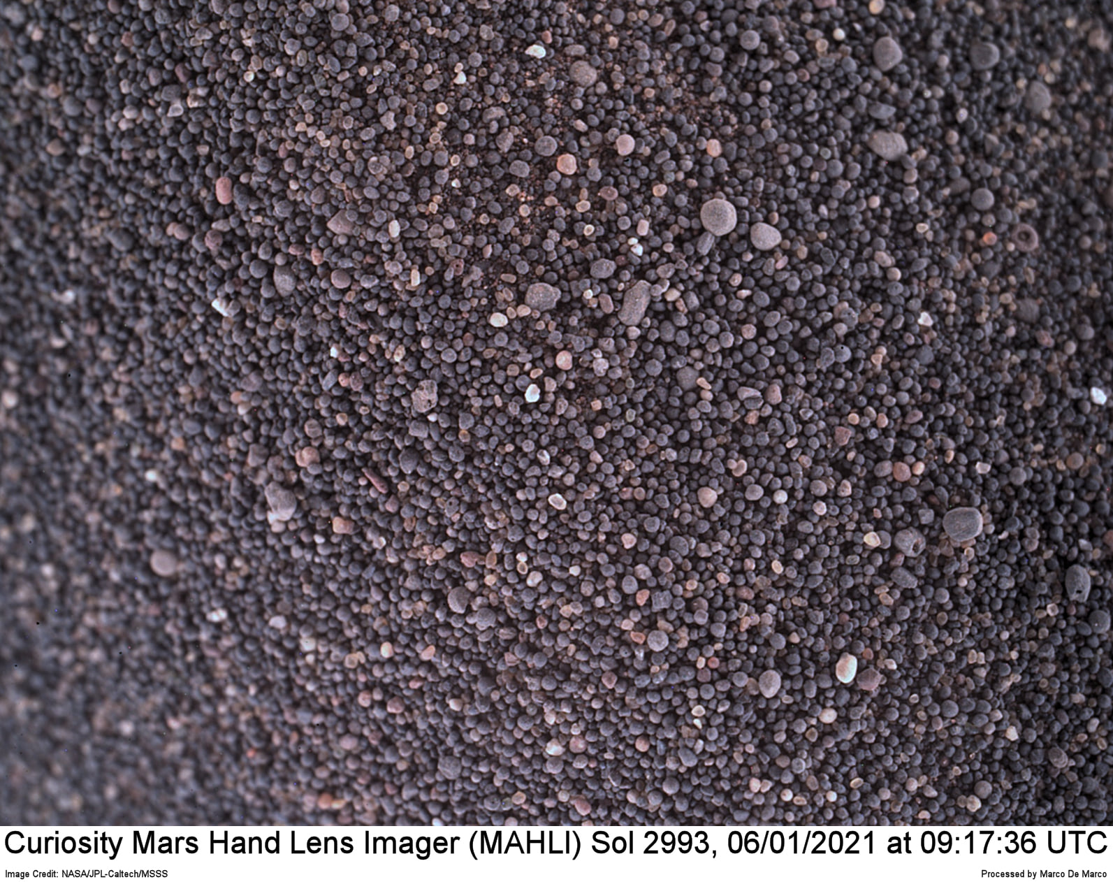 Curiosity Sol 2993, January 6, 2021