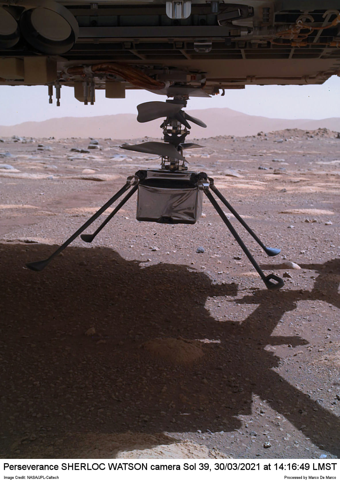 Perseverance Sol 39, March 30, 2021