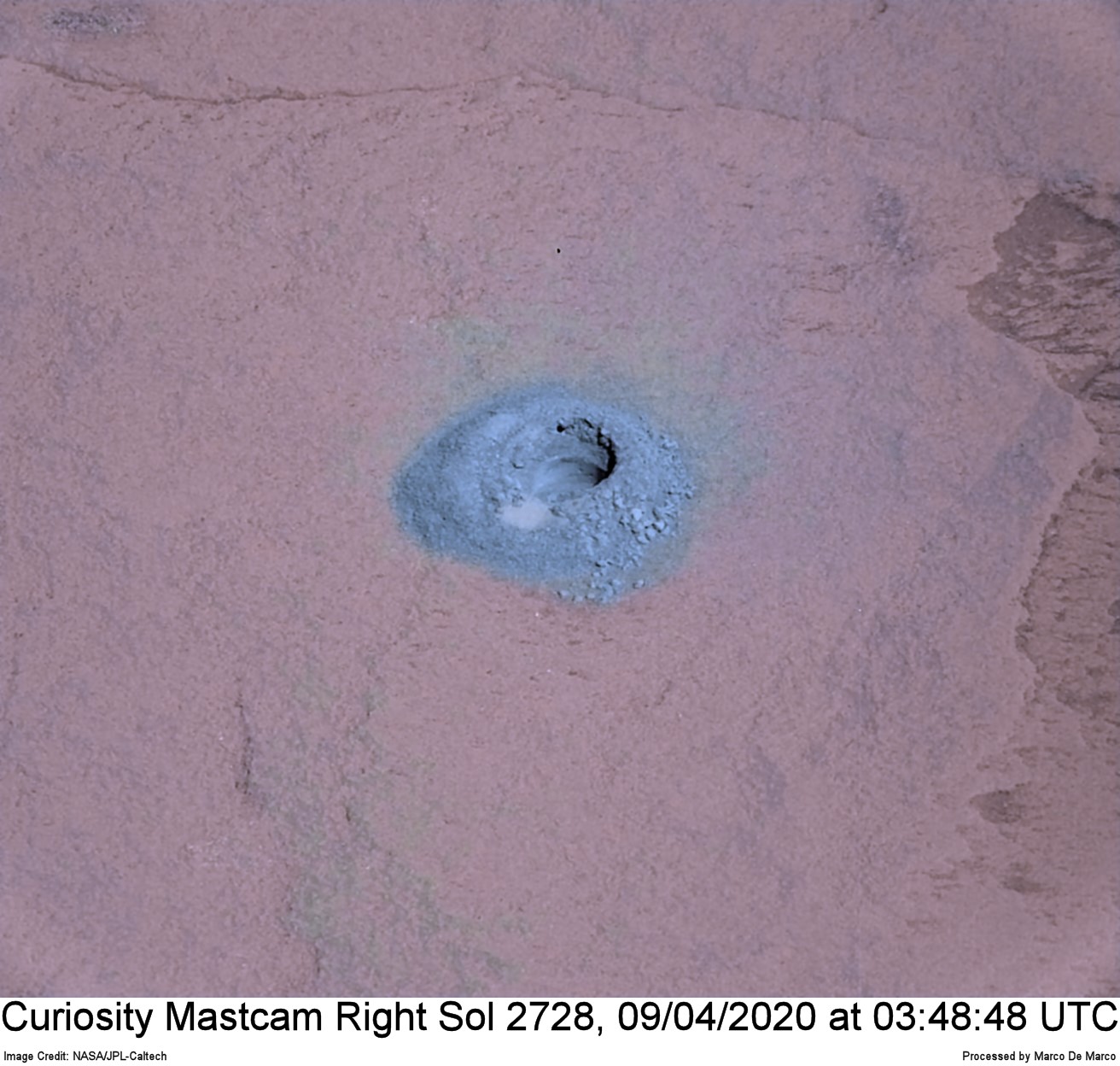 Curiosity Sol 2728, April 9, 2020