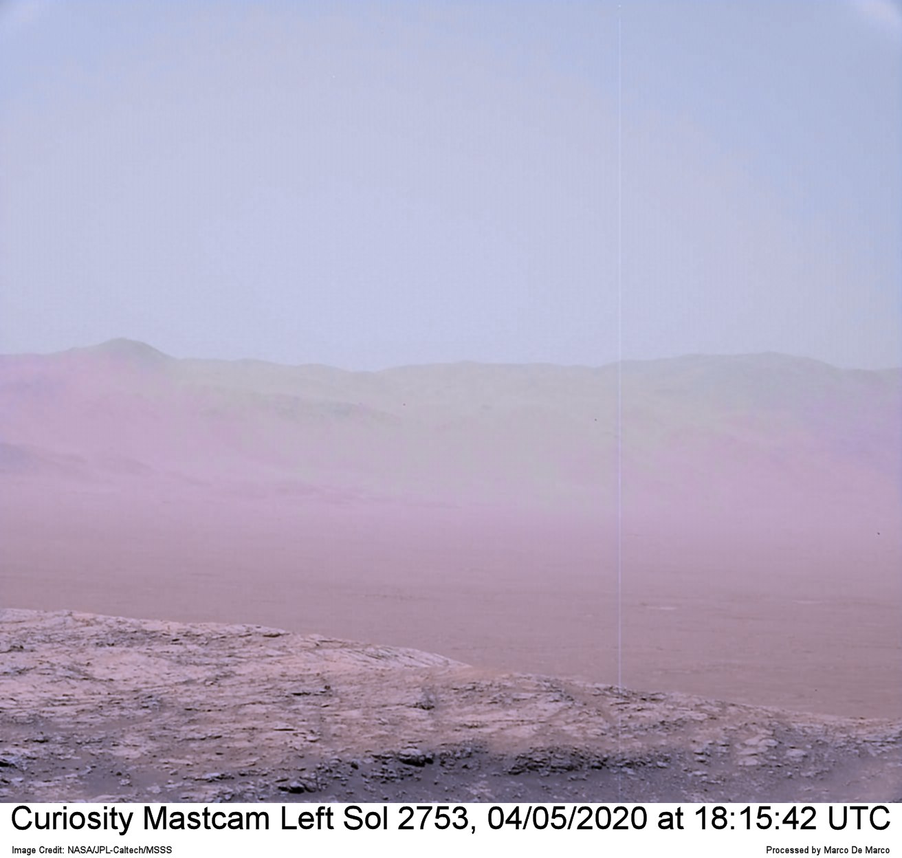 Curiosity Sol 2753, May 4, 2020