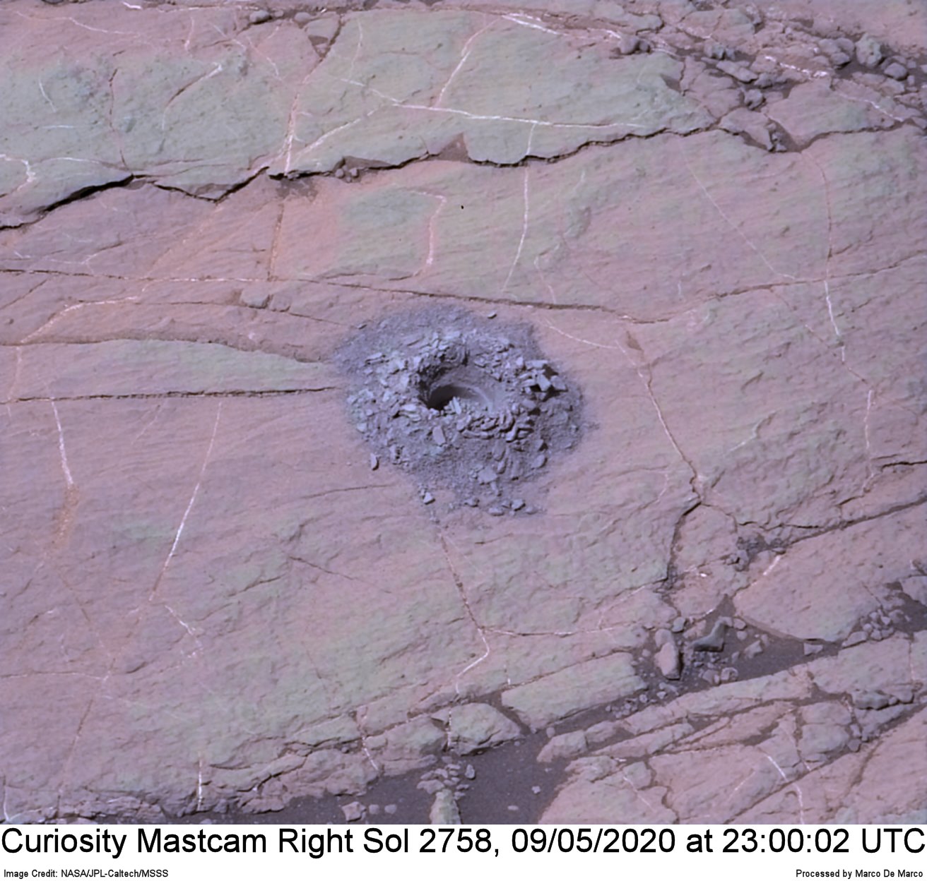 Curiosity Sol 2758, May 9, 2020